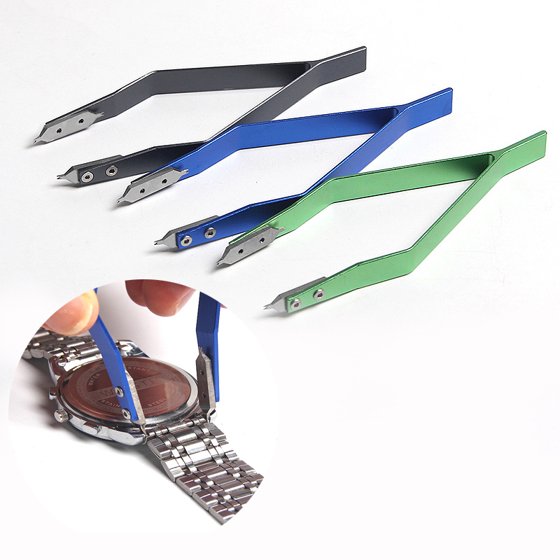 Spring Bar Tool Set - Professionelles Federsteg-Entfernungswerkzeug aus Edelstahl 7825, V-Typ,