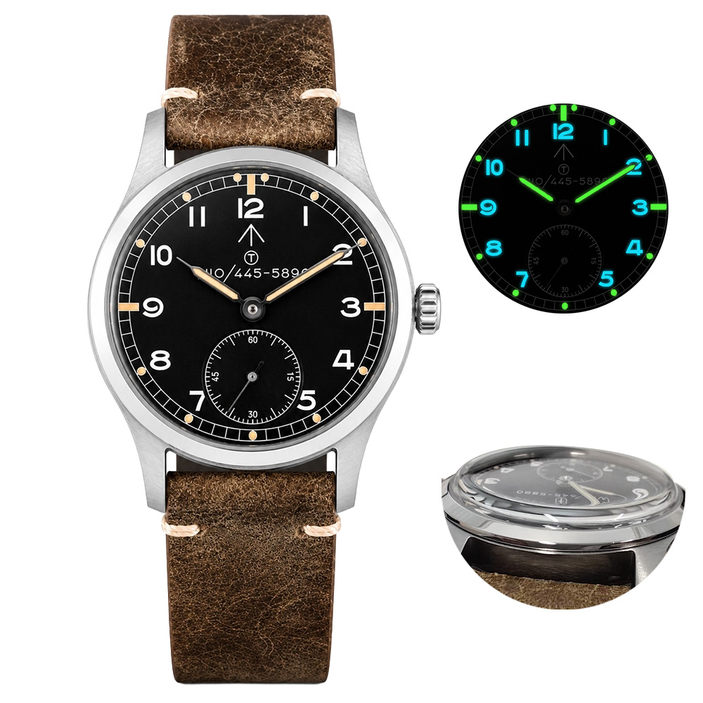 Tropic Strap Vintage - HRUODLAND Uhren für Herren Militär Uhr