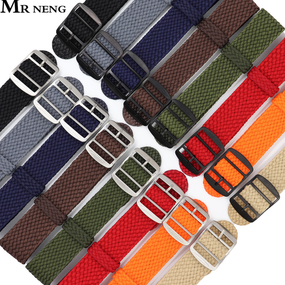 Perlon Strap Woven - Armband 18 20 22 mm für