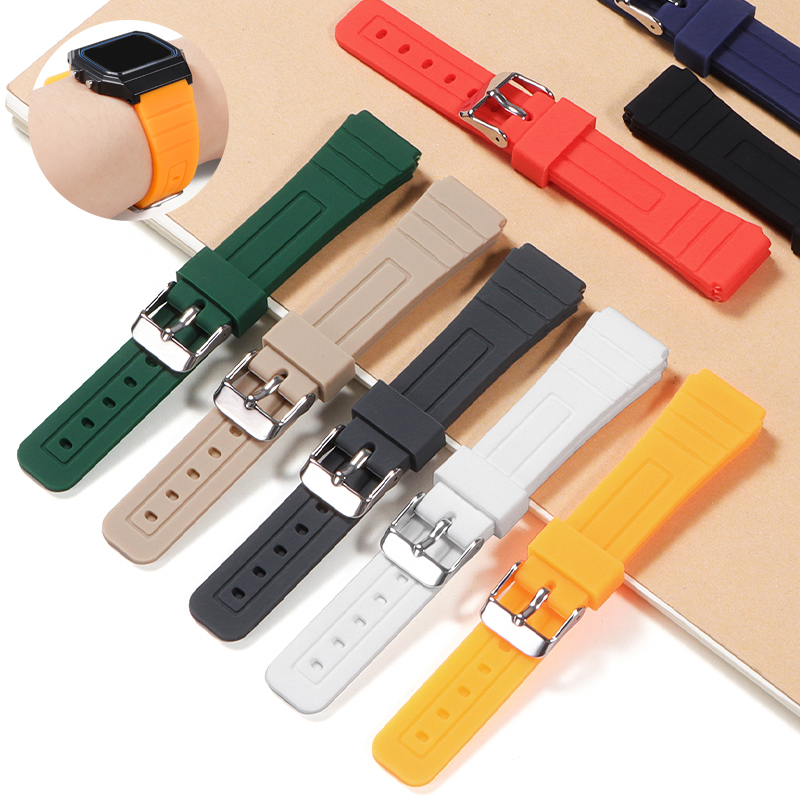 Nato Strap Nylon - Silikonarmband 18 mm für Casio F-91w
