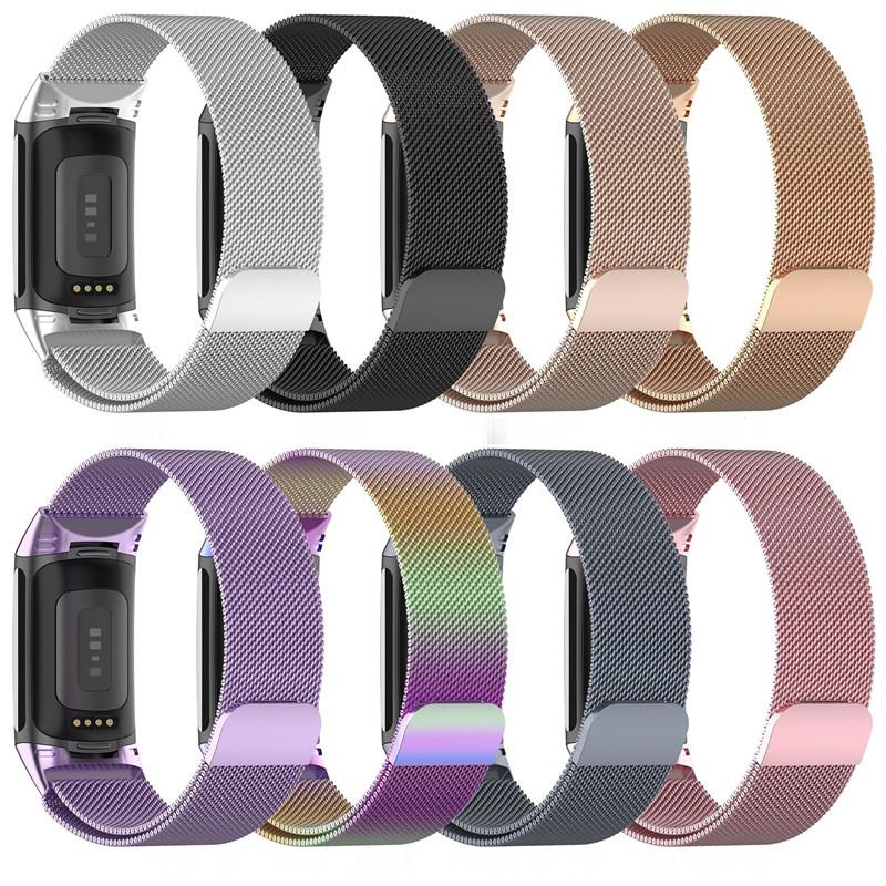 Milanese Loop Magnetic - Metallband für Fitbit Charge 5 6