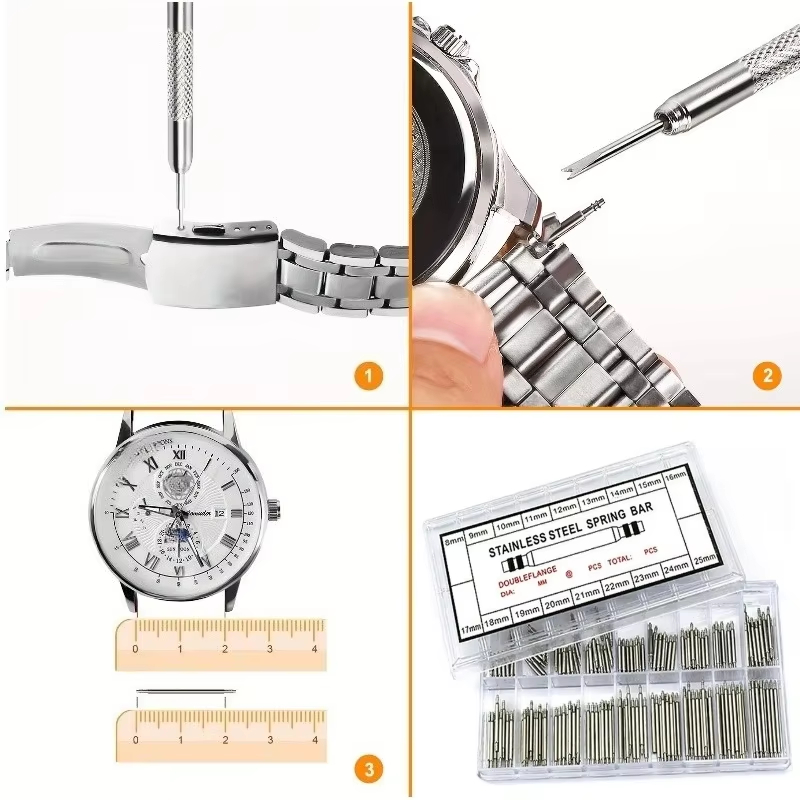 270-teiliges Edelstahl-Federst – Spring Bar Tool Set Bewertung und Preis