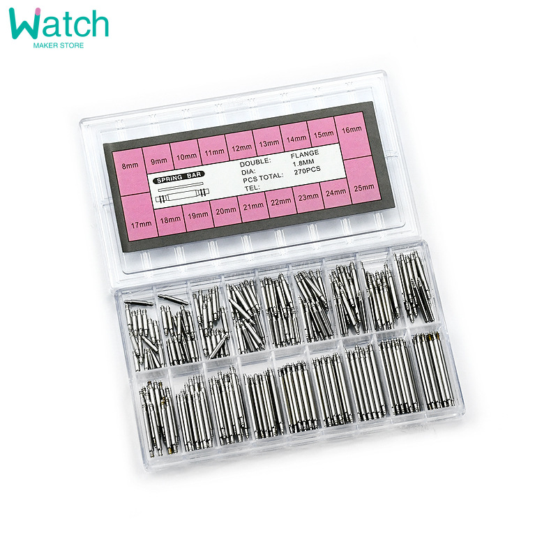 270 teile/satz Edelstahl Feder – Spring Bar Tool Set Bewertung und Preis