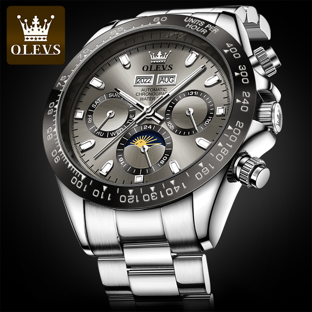 OLEVS 6654 Luxus-Herrenuhr, Ch – Omega Watch Seamaster Bewertung und Preis