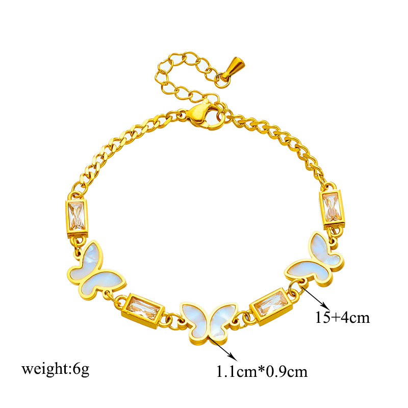 DIEYURO 316L Edelstahl Weißes  – Butterfly Clasp Deployant Bewertung und Preis