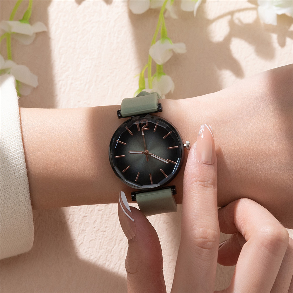 Mode Damen Sport Einfache Schw – Silicone Band Women Bewertung und Preis