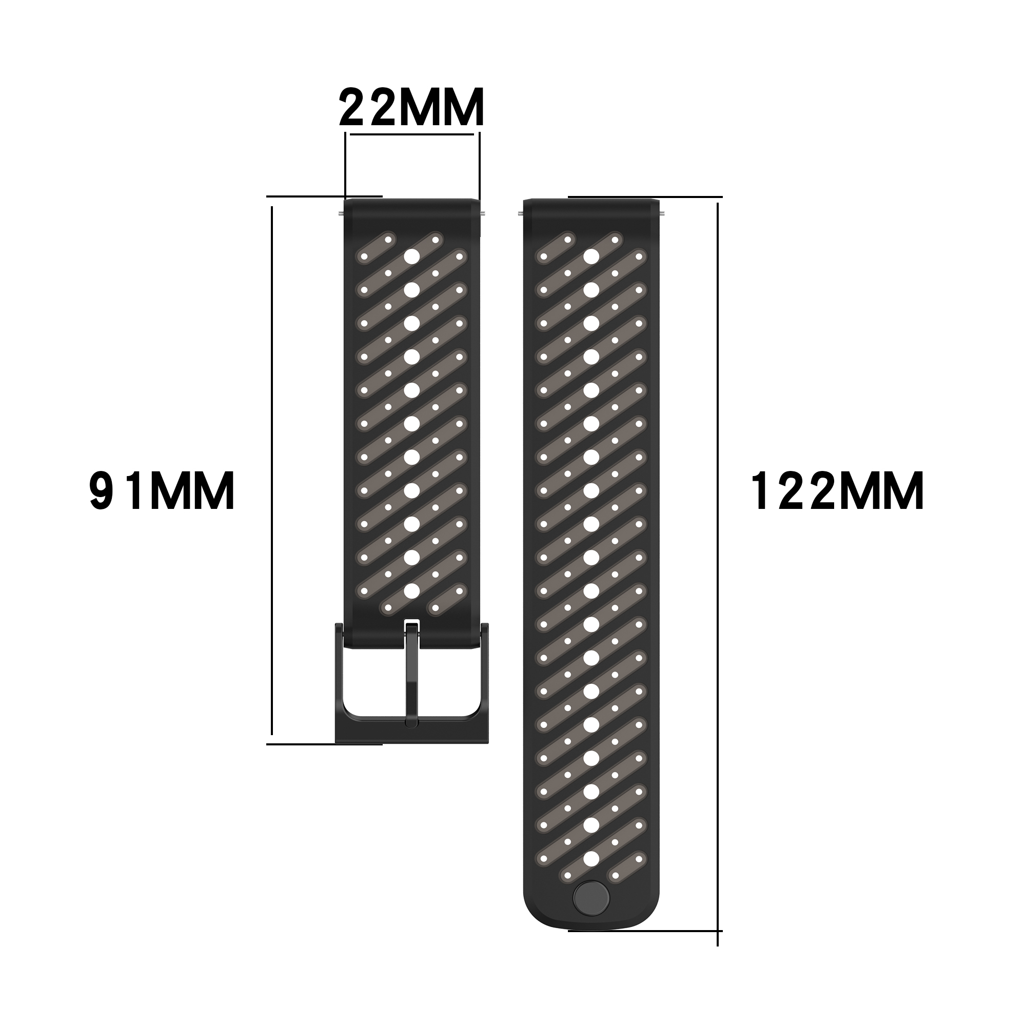 Silikon-Sportarmband für Suunt – Silicone Watch Band 22Mm Bewertung und Preis