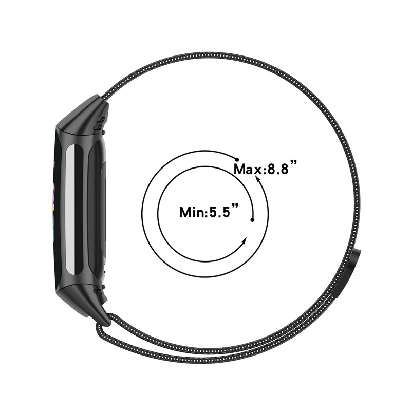 Metallband für Fitbit Charge 5 – Milanese Loop Magnetic Bewertung und Preis