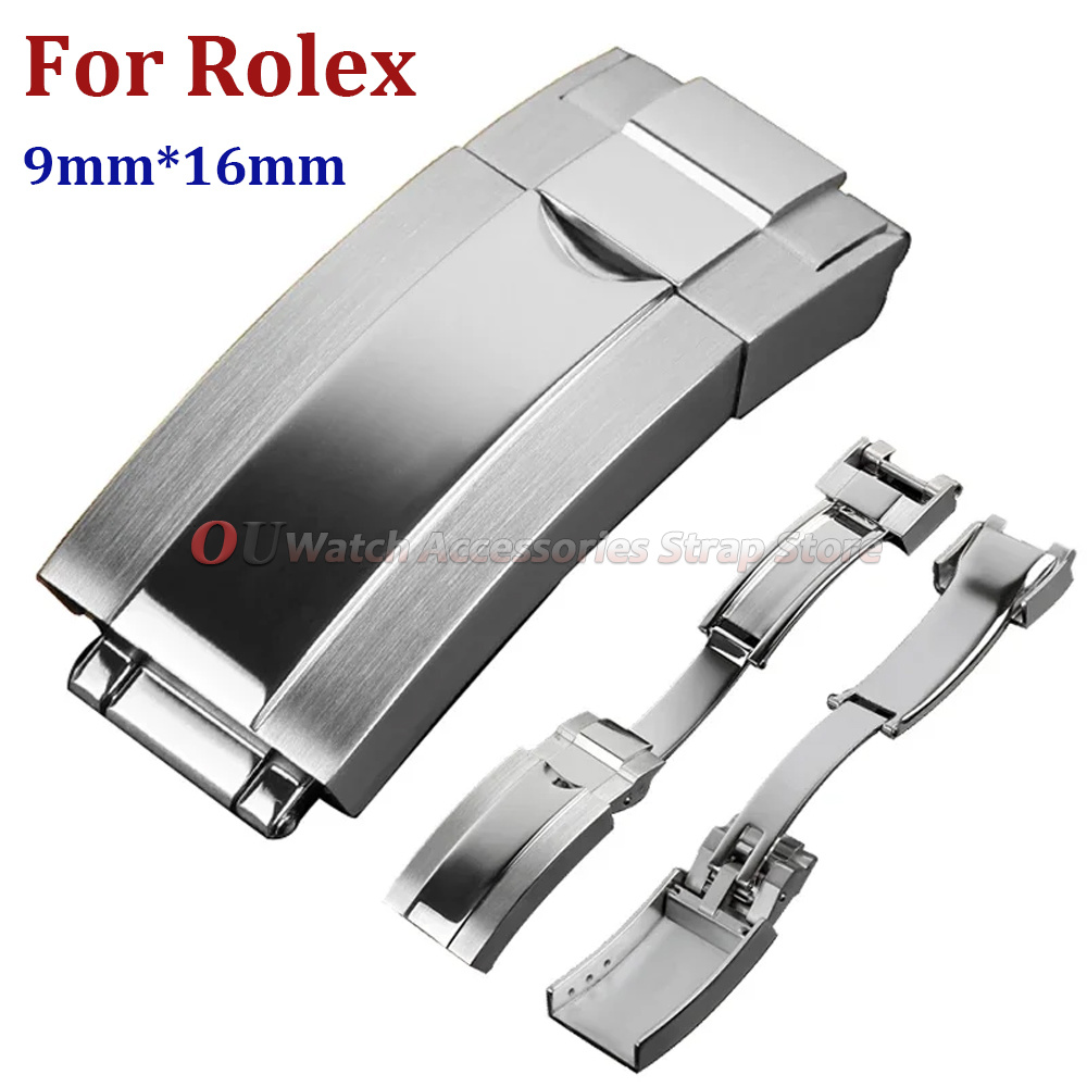 9mmx16mm Edelstahl-Faltschließ – Rolex Watch Daytona Bewertung und Preis
